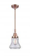  447-1S-AC-G194-LED - Bellmont - 1 Light - 7 inch - Antique Copper - Mini Pendant