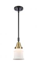  447-1S-BAB-G181S-LED - Canton - 1 Light - 7 inch - Black Antique Brass - Mini Pendant