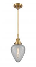  447-1S-BB-G165-LED - Geneseo - 1 Light - 7 inch - Brushed Brass - Mini Pendant