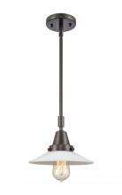 Innovations Lighting 447-1S-OB-G1-LED - Halophane - 1 Light - 9 inch - Oil Rubbed Bronze - Mini Pendant