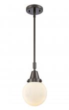 Innovations Lighting 447-1S-OB-G201-6-LED - Beacon - 1 Light - 6 inch - Oil Rubbed Bronze - Mini Pendant