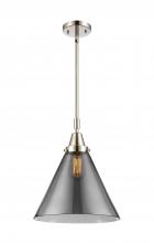 Innovations Lighting 447-1S-PN-G43-L-LED - Cone - 1 Light - 12 inch - Polished Nickel - Mini Pendant