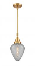 Innovations Lighting 447-1S-SG-G165-LED - Geneseo - 1 Light - 7 inch - Satin Gold - Mini Pendant