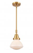 Innovations Lighting 447-1S-SG-G321-LED - Olean - 1 Light - 7 inch - Satin Gold - Mini Pendant