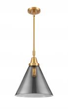 Innovations Lighting 447-1S-SG-G43-L-LED - Cone - 1 Light - 12 inch - Satin Gold - Mini Pendant