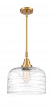 Innovations Lighting 447-1S-SG-G713-L-LED - Bell - 1 Light - 12 inch - Satin Gold - Mini Pendant