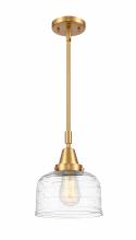 Innovations Lighting 447-1S-SG-G713-LED - Bell - 1 Light - 8 inch - Satin Gold - Mini Pendant