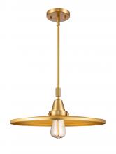 Innovations Lighting 447-1S-SG-MFR-SG-16-LED - Appalachian - 1 Light - 16 inch - Satin Gold - Mini Pendant