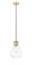 Innovations Lighting 490-1P-SG-G572-7-LED - Fairfield - 1 Light - 7 inch - Satin Gold - Cord hung - Mini Pendant