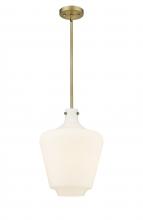  493-1S-BB-G501-12 - Norwalk - 1 Light - 12 inch - Brushed Brass - Stem hung - Mini Pendant