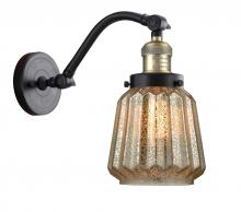 Innovations Lighting 515-1W-BAB-G146-LED - Chatham - 1 Light - 7 inch - Black Antique Brass - Sconce