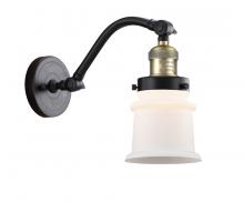 Innovations Lighting 515-1W-BAB-G181S-LED - Canton - 1 Light - 7 inch - Black Antique Brass - Sconce