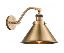  515-1W-BB-M10-BB - Briarcliff - 1 Light - 10 inch - Brushed Brass - Sconce
