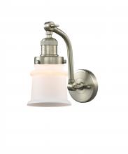 Innovations Lighting 515-1W-SN-G181S-LED - Canton - 1 Light - 7 inch - Brushed Satin Nickel - Sconce