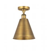  516-1C-BB-MBC-8-BB-LED - Berkshire - 1 Light - 8 inch - Brushed Brass - Semi-Flush Mount