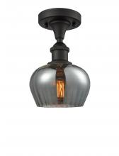  516-1C-OB-G93-LED - Fenton - 1 Light - 7 inch - Oil Rubbed Bronze - Semi-Flush Mount