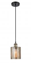  516-1P-BAB-G116 - Cobbleskill - 1 Light - 5 inch - Black Antique Brass - Cord hung - Mini Pendant