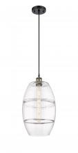  516-1P-BAB-G557-10CL - Vaz - 1 Light - 10 inch - Black Antique Brass - Cord hung - Mini Pendant