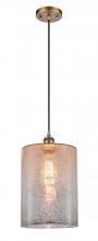  516-1P-BB-G116-L-LED - Cobbleskill - 1 Light - 9 inch - Brushed Brass - Cord hung - Mini Pendant