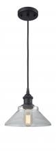  516-1P-BK-G132-LED - Orwell - 1 Light - 8 inch - Matte Black - Cord hung - Mini Pendant