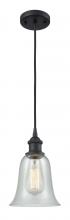  516-1P-BK-G2812-LED - Hanover - 1 Light - 6 inch - Matte Black - Cord hung - Mini Pendant