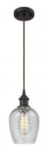  516-1P-OB-G292-LED - Salina - 1 Light - 6 inch - Oil Rubbed Bronze - Cord hung - Mini Pendant