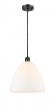 Innovations Lighting 516-1P-OB-GBD-121-LED - Bristol - 1 Light - 12 inch - Oil Rubbed Bronze - Cord hung - Mini Pendant