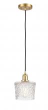 Innovations Lighting 516-1P-SG-G402-LED - Niagara - 1 Light - 7 inch - Satin Gold - Cord hung - Mini Pendant