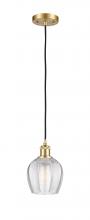 Innovations Lighting 516-1P-SG-G462-6-LED - Norfolk - 1 Light - 6 inch - Satin Gold - Cord hung - Mini Pendant