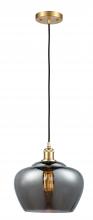 Innovations Lighting 516-1P-SG-G93-L-LED - Fenton - 1 Light - 11 inch - Satin Gold - Cord hung - Mini Pendant