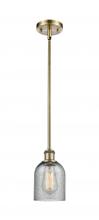  516-1S-AB-G257 - Caledonia - 1 Light - 5 inch - Antique Brass - Mini Pendant