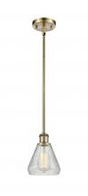  516-1S-AB-G275 - Conesus - 1 Light - 6 inch - Antique Brass - Mini Pendant