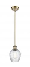  516-1S-AB-G292 - Salina - 1 Light - 6 inch - Antique Brass - Mini Pendant