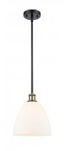  516-1S-BAB-GBD-91-LED - Bristol - 1 Light - 9 inch - Black Antique Brass - Mini Pendant