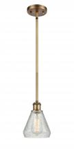  516-1S-BB-G275 - Conesus - 1 Light - 6 inch - Brushed Brass - Mini Pendant