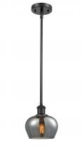  516-1S-BK-G93-LED - Fenton - 1 Light - 7 inch - Matte Black - Mini Pendant