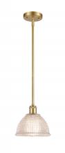  516-1S-SG-G422 - Arietta - 1 Light - 8 inch - Satin Gold - Mini Pendant