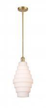 Innovations Lighting 516-1S-SG-G671-8 - Cascade - 1 Light - 8 inch - Satin Gold - Mini Pendant