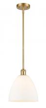 Innovations Lighting 516-1S-SG-GBD-91-LED - Bristol - 1 Light - 9 inch - Satin Gold - Mini Pendant