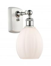  516-1W-WPC-G81-LED - Eaton - 1 Light - 6 inch - White Polished Chrome - Sconce