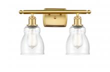  516-2W-SG-G394 - Ellery - 2 Light - 15 inch - Satin Gold - Bath Vanity Light