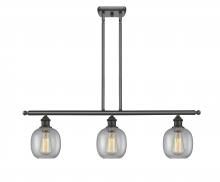  516-3I-OB-G104-LED - Belfast - 3 Light - 36 inch - Oil Rubbed Bronze - Cord hung - Island Light