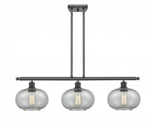  516-3I-OB-G247-LED - Gorham - 3 Light - 36 inch - Oil Rubbed Bronze - Cord hung - Island Light