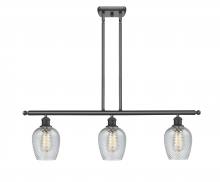  516-3I-OB-G292-LED - Salina - 3 Light - 36 inch - Oil Rubbed Bronze - Cord hung - Island Light