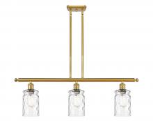  516-3I-SG-G352-LED - Candor - 3 Light - 36 inch - Satin Gold - Cord hung - Island Light