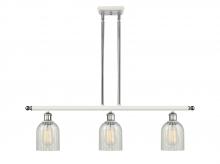  516-3I-WPC-G2511-LED - Caledonia - 3 Light - 36 inch - White Polished Chrome - Cord hung - Island Light