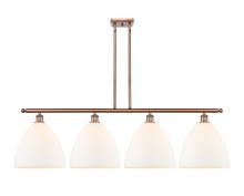  516-4I-AC-GBD-121 - Bristol - 4 Light - 50 inch - Antique Copper - Cord hung - Island Light