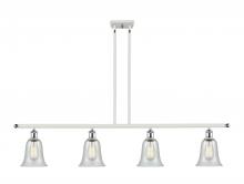  516-4I-WPC-G2812-LED - Hanover - 4 Light - 48 inch - White Polished Chrome - Cord hung - Island Light