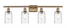  516-4W-BB-G352 - Candor - 4 Light - 35 inch - Brushed Brass - Bath Vanity Light