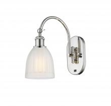 518-1W-PN-G441 - Brookfield - 1 Light - 6 inch - Polished Nickel - Sconce